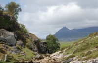 Quinag showing its topknot